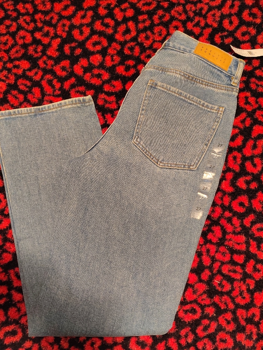 PacSun Light Blue Straight Leg Jeans